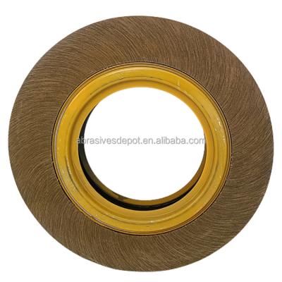 China grinding wheel disc golden ring wheel polish abrasive wheels for glass edge polishing for sale