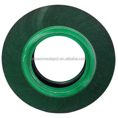 China bush hammer metal wheel satir sintered grinding wheel/finishing wheel 6000 sharpener for sale