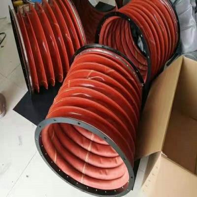 China Silicon rubber/EPDM/PTFE/Stainless steel mesh high temperature and corrosion resistance of soft silicone rubber fan connection with high quality and low price, customizable for sale