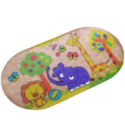 China Sustainable Bathroom Colorful Cartoon New Product Universal Non-slip Bath Mats For Kids for sale