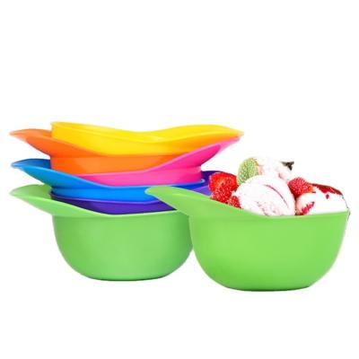 China Eco - Friendly Solid Color Perfect Baseball Cap Shape Helmet Cute Ice Cream Bowl for sale