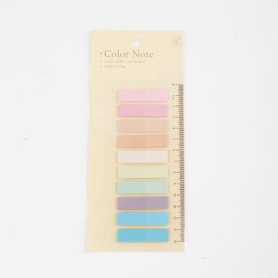 China China Self Adhesive Printing Cheap Manufacture Price PET Color Index Book Tabs Sticky Notes for sale