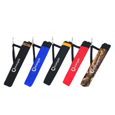 China Hot Sale Portable 2 Tube Archery Arrow Shake TIR Bag For Outdoor Target Shooting for sale