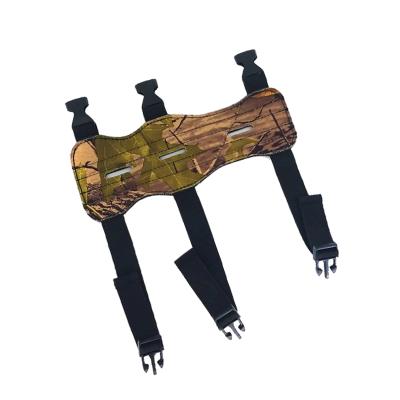 China Ouliangjia High Quality SHOOTING 3 Straps Camouflage Arm Guard Archery Arm Guard and Hunting for Protective Arms for sale