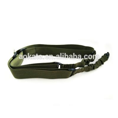 China Outdoor Sports Army Green Rifle Gun Belt Carry Slings For Army Gun Tactical Sling for sale