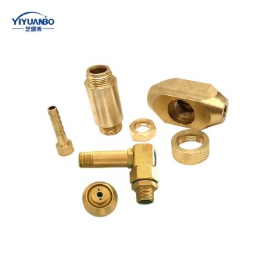 China Aluminum Custom Fabrication Aluminium Machined Brass Bushing Metal Parts  CNC Machining Service for sale