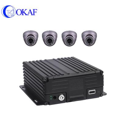 China 1080P Ahd mini 4 camera mobile DVR vehicle with wifi 3g wifi gprs gps mobile dvr OK-CZ04HVR for sale