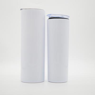 China Besin 2021 Viable Wholesale Lean White Stainless Steel 20oz Straight Sublimation Masks Tumbler Mugs for sale