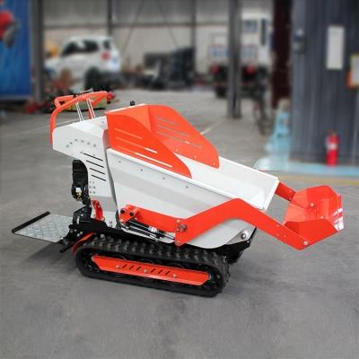 China High Operating Efficiency Ton Crawler Mini Rubber Vibration Diesel Dumper Self Loading for sale