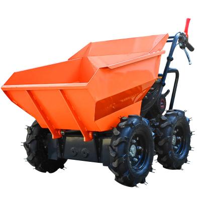 China Carruaje de ruedas Mini Dumper Site Mini Crawler Dumper Loader con 4.1/3600kw/rpm de potencia nominal en venta