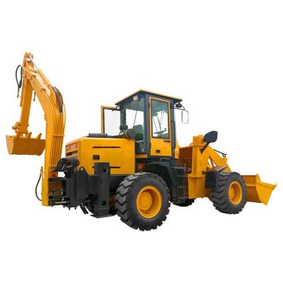 China Smallest Electric Wheel Backhoe Loaders with 150 mm Wheel Base Mini Front End Loader for sale