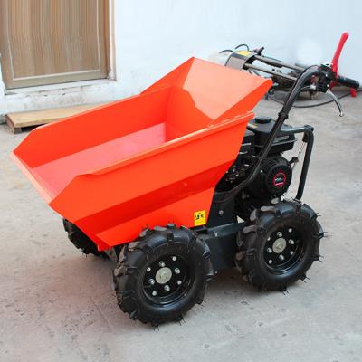 China CE Approved 300kg Electric Site Gas Barrow Wheel Motorized Power Mini Dumper EPA Engine for sale