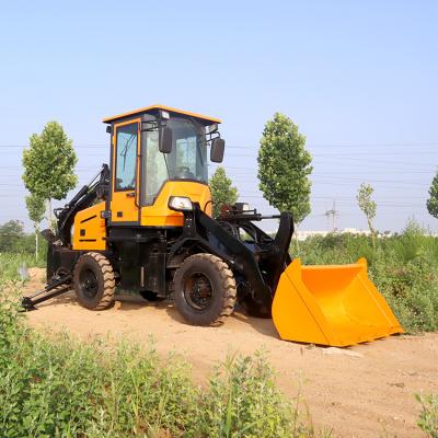 China HQ-WZ-8-12 Excavadora de carregador de retroescavadeira A máquina definitiva para seus projetos de construção à venda