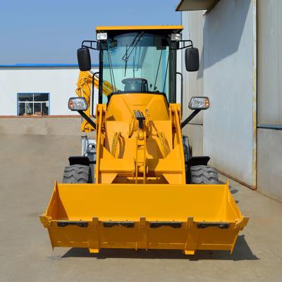 China 3 Ton Wheel Loader HQ-WZ-10-20 High Operating Efficiency and Chinese Backhoe Loader for sale