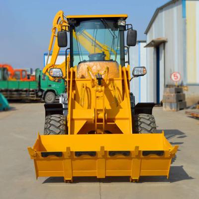 China HQ-WZ-15-26 Backhoe Loader Multifunctional Backhoe Excavator With 500mm Wheel Distance for sale