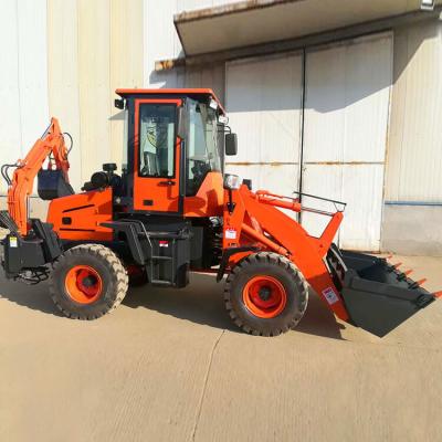 China HQ-WZ-10-20 Ce Epa 4wd Compact Four-wheel Articulated Mini Backhoe Loader With 4x4 for sale