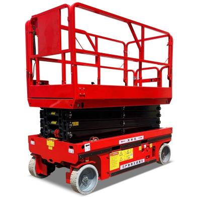 China Lift Platform 4 6 8 10 12 14 16 m Portable Mobile Scissors Drive Hydraulic Platform for sale