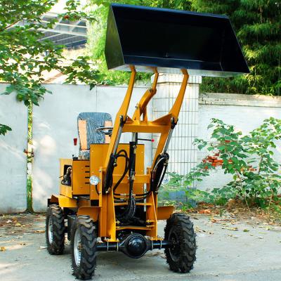 China Small Farming 850 kg Electric Mini Front End Compact Battery Wheel Loader with Affordable for sale