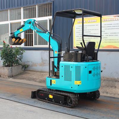 China Micro Bagger de pequeno porte para construção exterior de orçamento com dossel e diâmetro de trilho de 1100 mm à venda