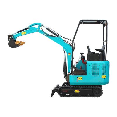 China Small Digger Moving Type Crawler Excavator 1.8 Ton with 1300mm Track Overall Length for sale