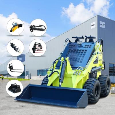 China CE/EPA Certificate 0.15m3 Load Capacity Hydraulic Skid Steer Loader for Euro 5 EPA for sale