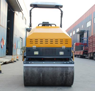 China 3000 kg Mini Road Roller Vibrator Compact 1Ton 1,5Ton Vibrator met afstandsbediening Te koop