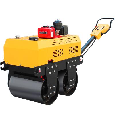 China Suitable For Various Terrains Single Wheel Double Wheel 600mm Handheld Small Road Roller for sale