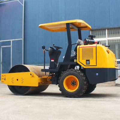 China Farms 3.5ton 10 Ton 12 Ton Single Drum Vibratory Road Roller With Hydraulic Vibration for sale