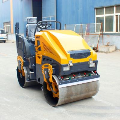 China 1 Ton 1.5T 1.6T 2T 2.5T Diesel EPA Mini Road Roller Compactor for Retail 2400*1150*1500mm for sale