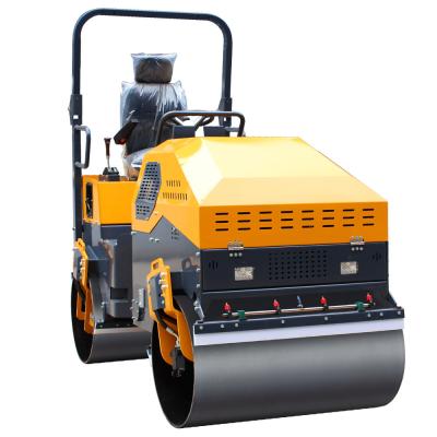 China Single Cylinder Engine Type Vibratory Roller for EPA Double Drum Fully Hydraulic Asphalt for sale