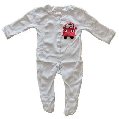 China Factory Price Spandex Long Sleeve Baby Romper Full Sleeve Cotton Baby Pajamas Kids Bamboo Footed Overalls With Bing Bunny for sale