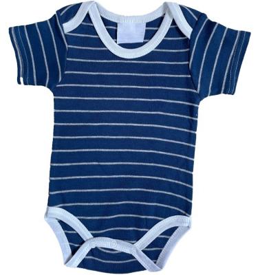 China Custom Spandex/Cotton Newborn Bodysuit Pajamas Clothes Single Button Snap Collar Jumpsuit Infant Babyh Rompers for sale