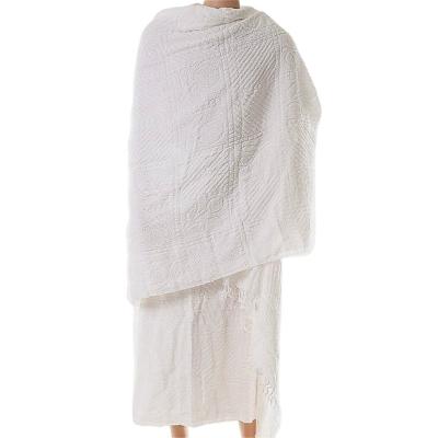 China High Quality New Design Cotton Muslims Ihram Hajj Towel QUICK DRY for sale