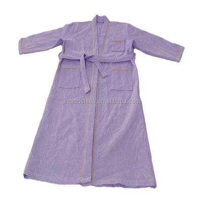 China QUICK DRY robes long cotton waffle kimono sleeve women silk gift baby and custom made satin or cotton kids bathrobe for sale