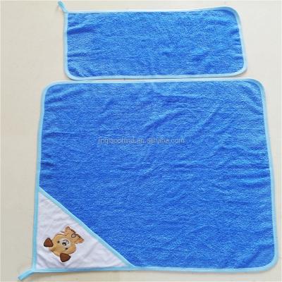 China Anti-pilling 100% Good Quality Cotton Promotional Baby Towel Blanket for sale