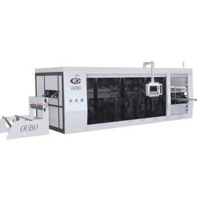 China Hotels Automatic Boxes/Dishes/Containers/Lid/Cover Plastic Thermoforming Machine DB-600A for sale