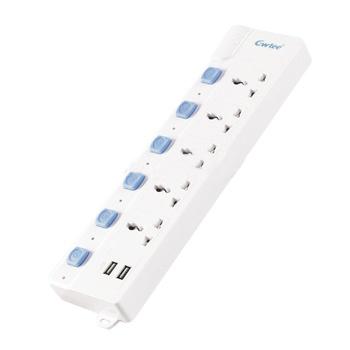 China Hot Sale Residential / Multipurpose Residential Universal Extension USB Electrical Outlet With Overload Protector for sale