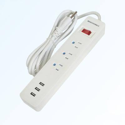 China USB CE ETL Electrical Outlet Residential / General Purpose Power Strip and Home Surge Protector for sale