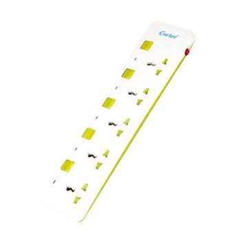 China Newest Residential / General Purpose Universal Surge Protection Power Strip With Safety Shutter And Circuit Breaker for sale