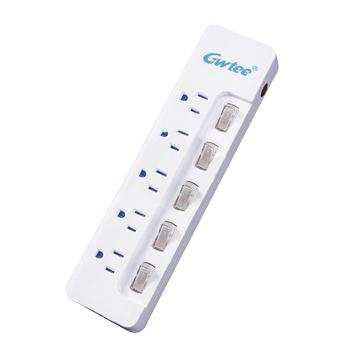 China RA-6206 residential multi function electric current / multipurpose us power extension socket for sale