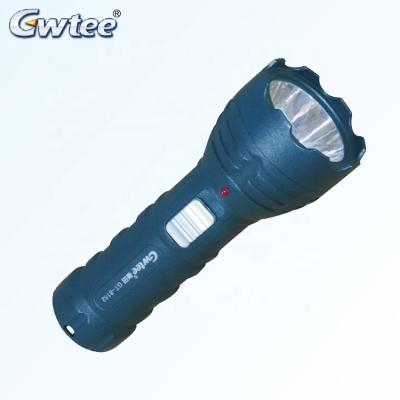 China Plastic Electric Emergency 1 LED Hand Torch Light for sale