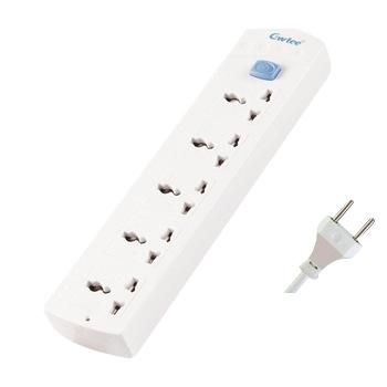 China Universal Power Strip Residential / General Purpose 5 Gang Switched Extension Electrical Outlet Outlet With Cable for sale