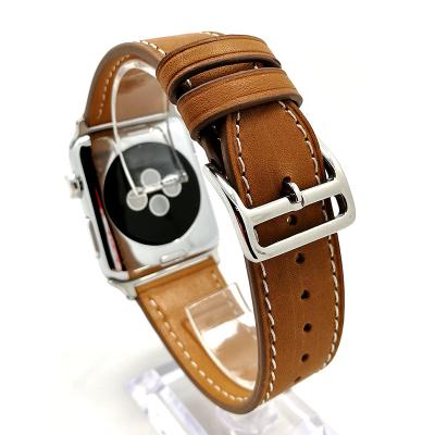 China JUELONG New 44 Series 5 Luxury Band 40 Leather Band Leather For Apple Watch Band for sale