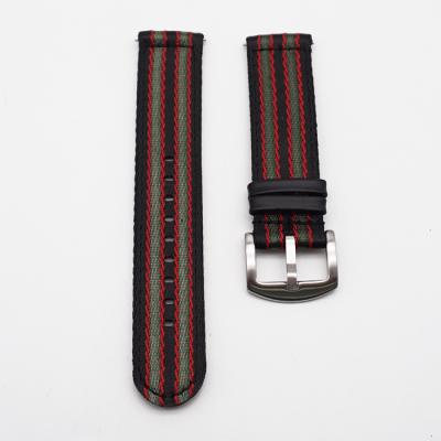 China New Unique Design Fabric JUELONG Seat Belt Nylon Material Quick Change Type 2pc Watch Band For Sumsung Galaxy for sale