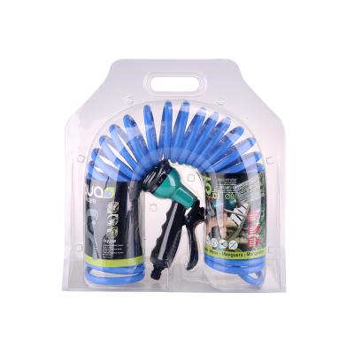 China Water Delivery Eva Recoil Garden Hose Agricultural Hose With Spray Gun HL2013 for sale