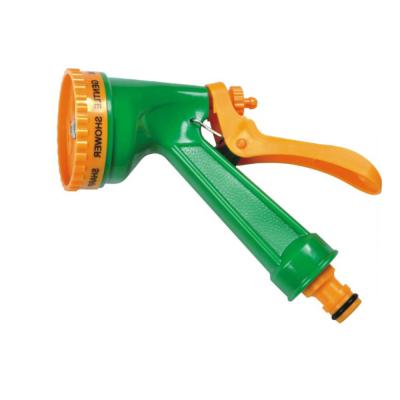 China Good Quality Gun High Pressure 4 Function Garden Washing Plastic Spray Gun for sale