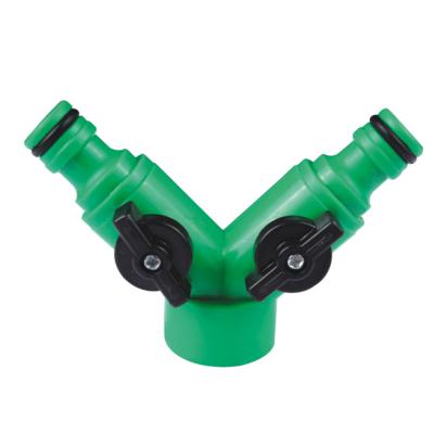 China Eco Friendly Wholesale Quick Coupling Plastic Snap-in Y Pipe Connector For Water for sale