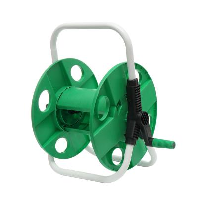 China Car Washing Adjustable High Pressure Crank Stainless Steel Plastic Hose Reel for sale