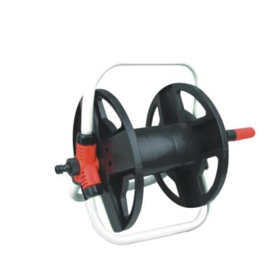 China Good Quality Adjustable 1 Inch Metal Garden Car Wash Hose High Pressure Reel for sale