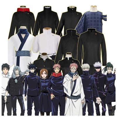 China 2022 Eco-Friendly New Gojo Jujutsu Kaisen Kugisaki Nobara Itadori Dress Uniform Full Set Cosplay Costume + Wig + Accessories TV Suit Anime and Movie Costumes for sale